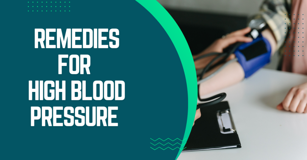 natural remedies for high blood pressure