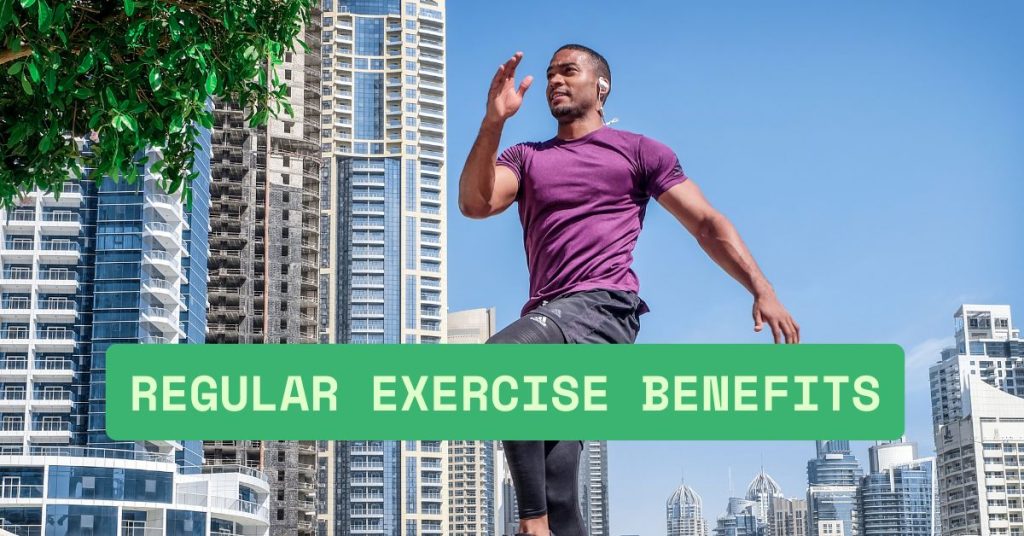 The benefit of regular exercise for overall health